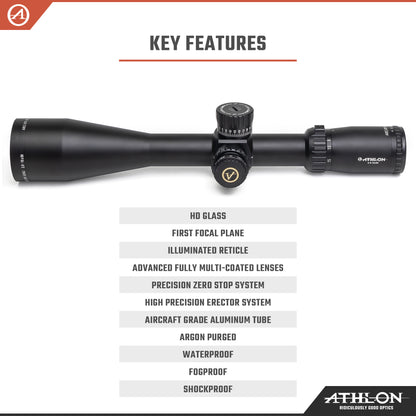 Athlon Ares BTR GEN2 HD 2.5-15x50 Riflescope