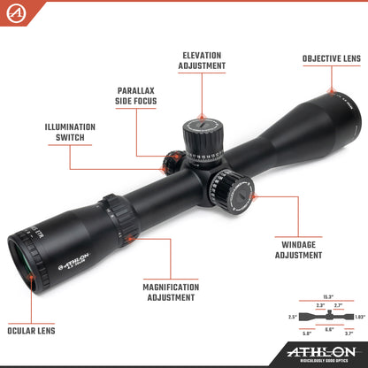 Athlon Ares ETR UHD 4.5-30x56 APLR5 FFP IR MOA Reticle